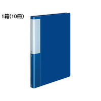 コクヨ クリヤーブック POSITY 固定式A4 40ポケット ブルー 10冊 1箱(10冊) F826237-P3ﾗ-L40NB