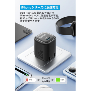 Anker Anker Zolo Charger (20W) ブラック A2699N11-イメージ2