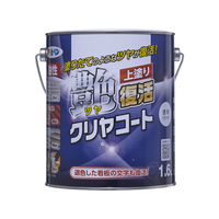 アサヒペン 油性ツヤ復活クリヤコート 1.6L クリヤ FC019NV