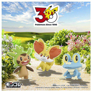 タカラトミー ポケットモンスター ポケモン30周年記念 モンコレ旅立ちの3匹セット カロス地方 カロス地方 ﾎﾟｹﾓﾝ30THﾓﾝｺﾚ3ﾋｷｾﾂﾄｶﾛｽ-イメージ3