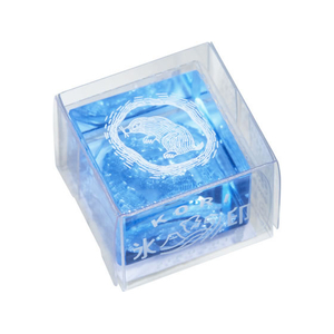 キングジム 透明スタンプ 氷印 モグラ FCJ357T-CLSAC22-004-イメージ1