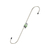 TAKAGI ステンレスSフック 300mm FCJ726W-4907052863118-イメージ1
