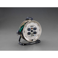 エスコ AC125V/15A/10m コードリール(温度センサー) FCJ419M-EA815BK-10EA