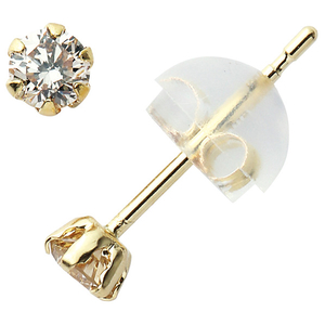 【18金イエローゴールド】ダイヤモンドピアス 0．2ct DVTFN20YGD-イメージ1