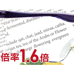 Ｈａｚｕｋｉ ハズキルーペ クール クリアレンズ 1.6倍 紫 F039439-イメージ2