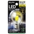 エルパ LED電球 E17口金 1．2W装飾電球 S形ミニ球タイプ 黄色 elpaball mini LDA1CY-G-E17-G459-イメージ1