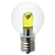 エルパ LED電球 E17口金 1．2W装飾電球 S形ミニ球タイプ 黄色 elpaball mini LDA1CY-G-E17-G459-イメージ2