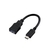 エレコム Type-C変換ケーブル ブラック USB3-AFCM01BK-イメージ1