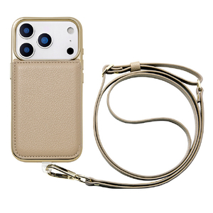 ユニケース Cross Body Case Duo (greige) for iPhone 17 Pro UNI-25MP-CBGG-イメージ1