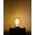 エルパ LED電球 E17口金 全光束300lm(2．1W ミニボール電球形)電球色相当 LDG2CL-G-E17-F601-イメージ4