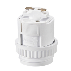 ヤザワ ダクトE26変換ソケットホワイト ホワイト LCE261WH-イメージ1