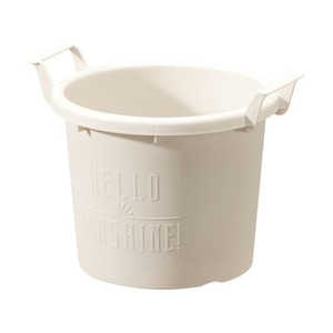 大和プラスチック グロウコンテナ 18型 ホワイト FCP2410-4903266728847-イメージ1