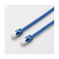 エレコム カテゴリー7対応LANケーブル(5．0m) LD-TWSBUシリーズ ブルー LD-TWS/BU5