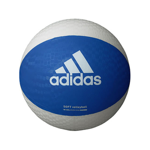 ａｄｉｄａｓ ソフトバレーボール 青×白 FCJ024D-AVSBW-イメージ1