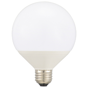 オーム電機 LED電球 E26口金 全光束1419lm(12．6Wボール電球形タイプ) 電球色相当 LDG12L-G AG6/RA93-イメージ2