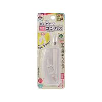 クツワ 回しやすい算数コンパス ホワイト FC616TC-CP234WH