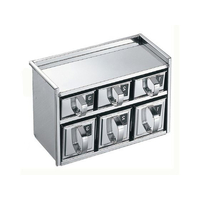 江部松商事 18-8 引出式 ヤクミ入 2段6ヶ入 FC351KZ-0359700