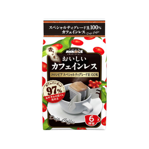 アバンス 国太楼/アバンス レギュラーコーヒー おいしいカフェインレス ドリップコーヒー 6P FCJ777N-302893-イメージ1