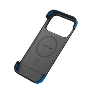 MOFT iPhone18 Pro　Max用 ﾊﾞｲｶﾗｰｹｰｽ ティープフルーＸデニムブルー MD023-1-I18PM-NVBUFJ-イメージ4