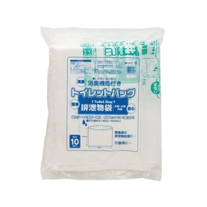 ワタナベ工業 トイレットパック 排泄物処理袋 乳白 FC093JG-4407792-イメージ1