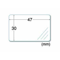 エーワン 透明保護ラベル 30×47mm 8シート F863422-08369