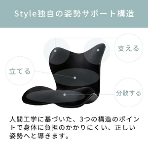 MTG Style PREMIUM(スタイルプレミアム) SIXPAD ブラック YS-AM03A-イメージ5