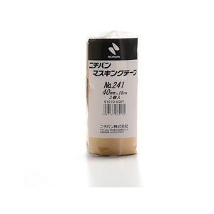 ニチバン マスキングテープ241H-40 40mm×18m(3巻入り) FC227GH-4188683-イメージ2