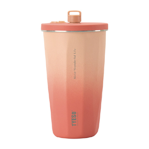 TYESO ストロータンブラー 600ml グラデーションレッド KT01-01007-253-イメージ1