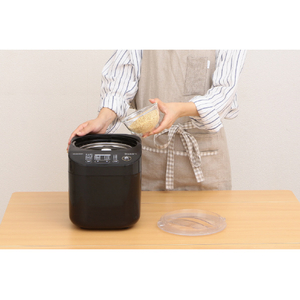 アイリスオーヤマ 家庭用精米機 ブラック KRCI-B5-B-イメージ11