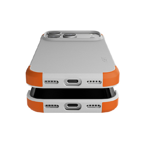 MOFT iPhone18 Pro　Max用 ﾊﾞｲｶﾗｰｹｰｽ ミスティグレーＸサンライズオレンジ MD023-1-I18PM-MCGYSROG-イメージ12