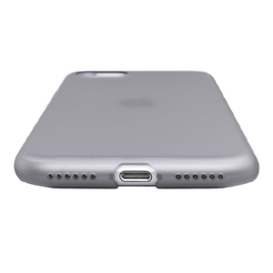 パワーサポート iPhone SE(第3世代)/SE(第2世代)/iPhone 8用Air jacket Smoke matte PSBY-70-イメージ9
