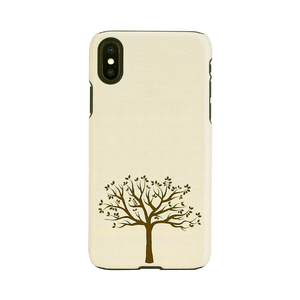 Man&Wood iPhone XR用天然木ケース Apple tree I13870I61-イメージ1