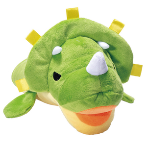 ドギーマンハヤシ パペとも ぴらぴらトリケラトプス ﾊﾟﾍﾟﾄﾓﾋﾟﾗﾋﾟﾗﾄﾘｹﾗﾄﾌﾟｽ-イメージ1
