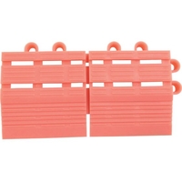 山崎産業 素足スノコ 縁駒M ピンク FC518JC-3701751