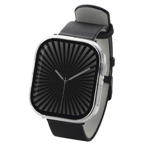 エレコム Apple Watch Series 10(46mm)用フルカバーケース プレミアムガラス/ゴリラ/高透明 クリア AW-24AFCGOCR-イメージ8