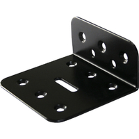トラスコ ２ｘ４サポート 黒粉体塗装 Ｌ字金具 24S-837BK