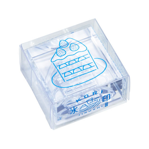 キングジム 透明スタンプ 氷印 ショートケーキ FCJ360T-CLSA33-013-イメージ1