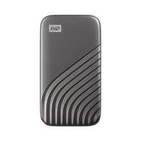 WESTERN DIGITAL 外付けSSD USB-C+USB-A接続(4TB) My Passport SSD 2020 Hi-Speed スペースグレー WDBAGF0040BGYJESN