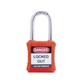 IFAM/ロックアウト用南京錠 スチール製シャックル オレンジ 0 44900 FC437VC-3860949