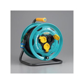 エスコ AC125V/15A/30m コードリール(防雨 FCJ420M-EA815BW-30A