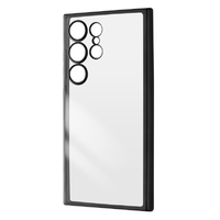 レイアウト Galaxy S24 Ultra用Like standard 精密設計 TPUソフトケース META Perfect ブラック RT-GS24UPFC2/BM