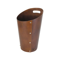 ラ・ルース 木製 ダストボックス L ブラウン 102022 FC040LT-6588400