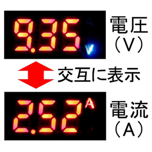 ルートアール USB PD対応 USB Type-C電圧・電流チェッカー ブラック RT-TC1VAB2-イメージ2