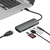 グリーンハウス USB Type-C ドッキングステーション シルバー GH-MHC6A-SV-イメージ4