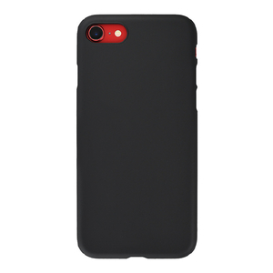 パワーサポート iPhone SE(第3世代)/SE(第2世代)/iPhone 8用Air jacket Rubber Black PSBY-72-イメージ4