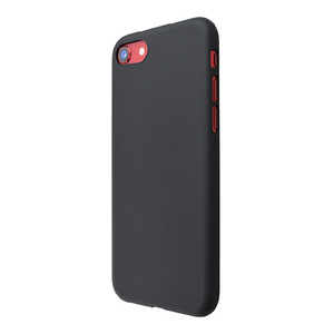 パワーサポート iPhone SE(第3世代)/SE(第2世代)/iPhone 8用Air jacket Rubber Black PSBY-72-イメージ7