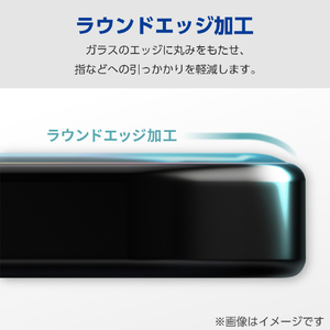 エレコム BASIO active2/シンプルスマホ7用ガラスフィルム 高透明 PM-S243FLGG-イメージ6