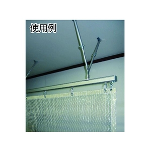 岡田装飾金物 D40 伸縮吊棒400(250~400mm) FC209EV-3278409-イメージ2