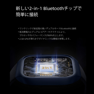 ミブロ ミブロ mibro SP380008-C60 T2 スマートウォッチ ディープブルー SP380008-C60-イメージ6