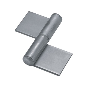 トラスコ中山 TRUSCO スチール製特厚溶接旗蝶番 左用 全長102mm (4個入) FC166EW-2335956-イメージ1